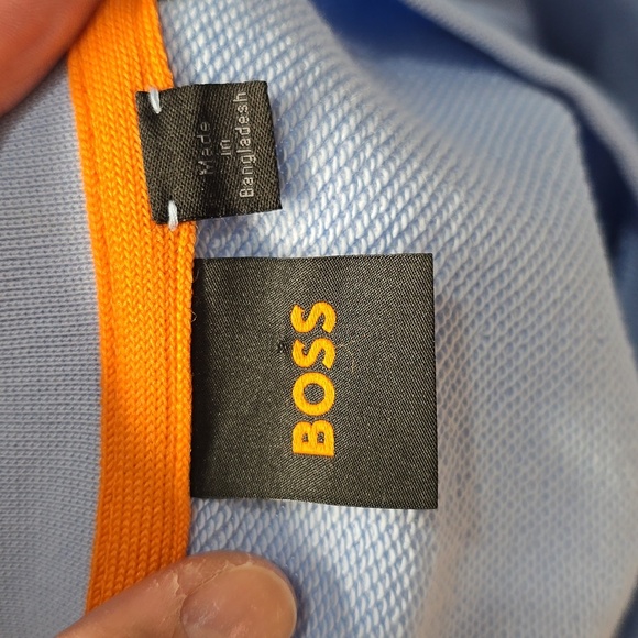 NWT: {Boss Orange} Men's Light Blue Sweatshirt - Size Medium - Picture 12 of 15